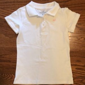 Girls Vineyard Vines Polo Shirt size M 10-12